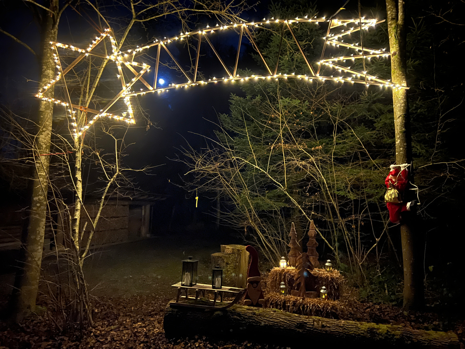 Adventsfenster Bürgergemeinde Illhart 7. Dezember 2024